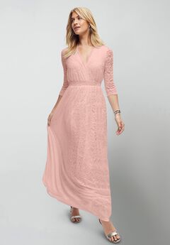 Stretch Lace Maxi Dress