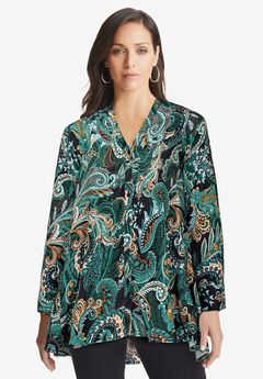 Georgette High Low Tunic