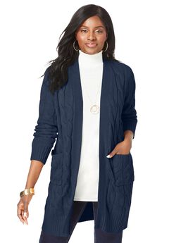 Cable Duster Sweater