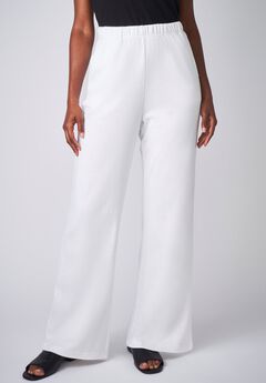 Plus Size Casual Wide Leg Pants