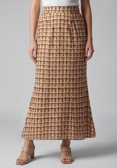 Stretch Knit Maxi Skirt