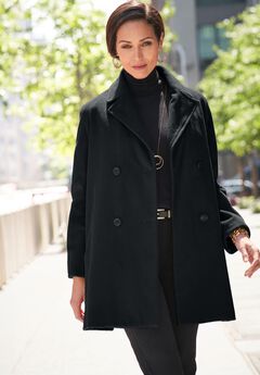 A-Line Wool Peacoat