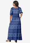 Blouson Maxi Dress, , on-hover image number null