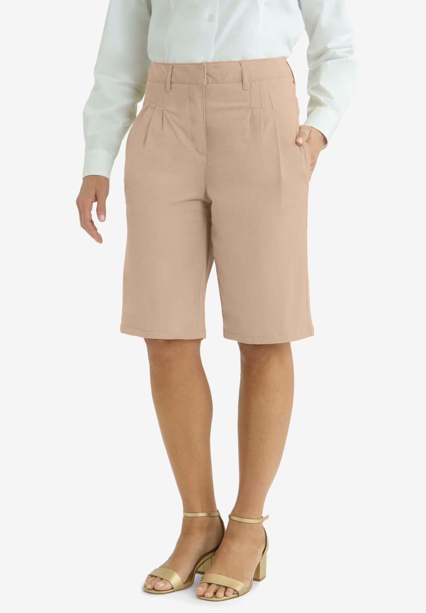 Stretch Chino Short, NEW KHAKI, hi-res image number 0