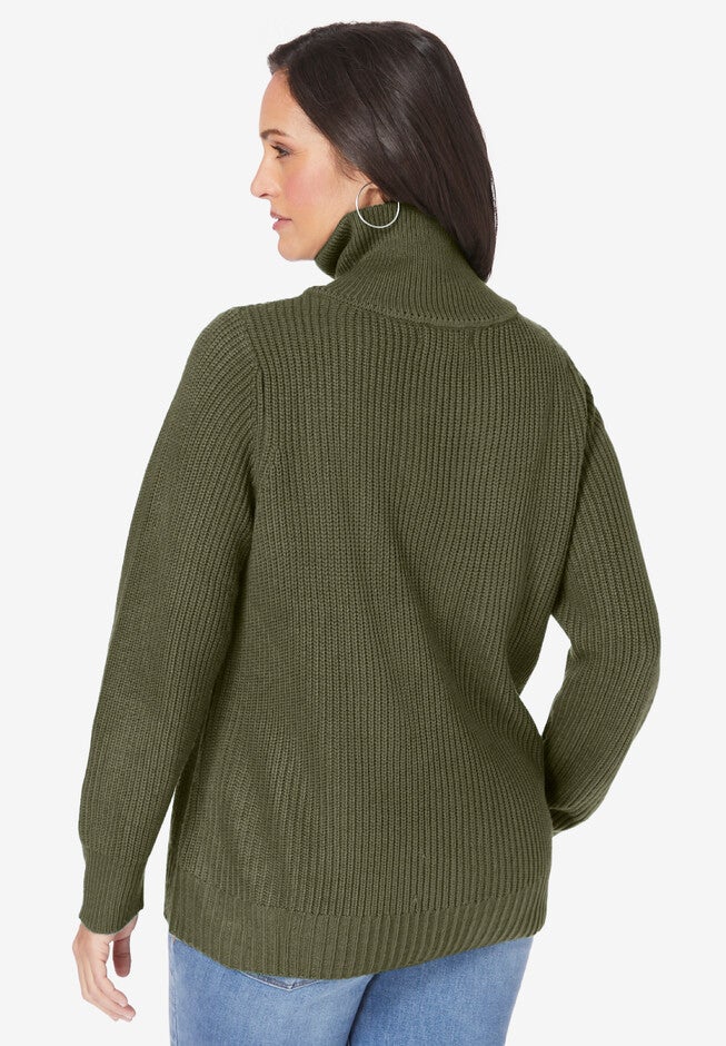Shaker Quarter Zip Pullover, , on-hover image number null