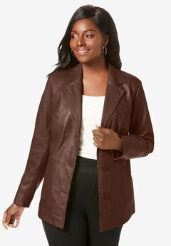 Leather Blazer