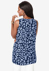 Georgette Tunic Tank, , on-hover image number null
