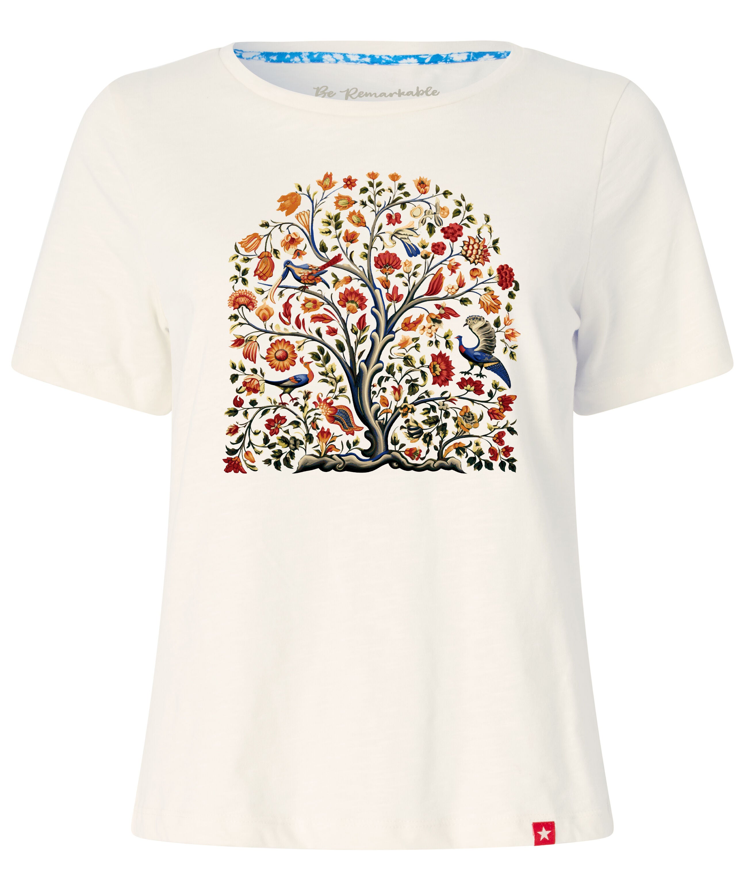 Cotton Slub Graphic Tee, TREE OF LIFE, on-hover image number 1