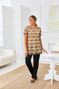 Stretch Lace Tunic