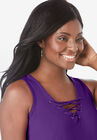 Lace Up Maxi Dress, , alternate image number null