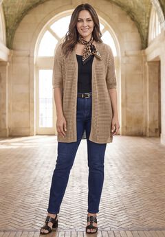 Crochet Long Cardigan