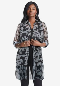 Sheer Georgette Mega Tunic