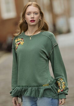 Plus Size Peplum Tops