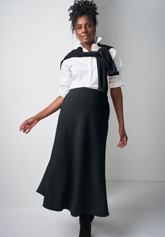 Bi-Stretch Swing Skirt