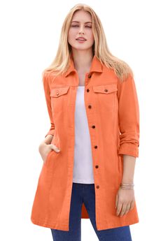 Long Denim Jacket