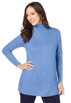 Cotton Cashmere Turtleneck