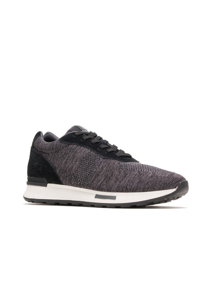 Hush Puppies® Knit Jogger Sneakers, BLACK HEATHER, hi-res image number 0
