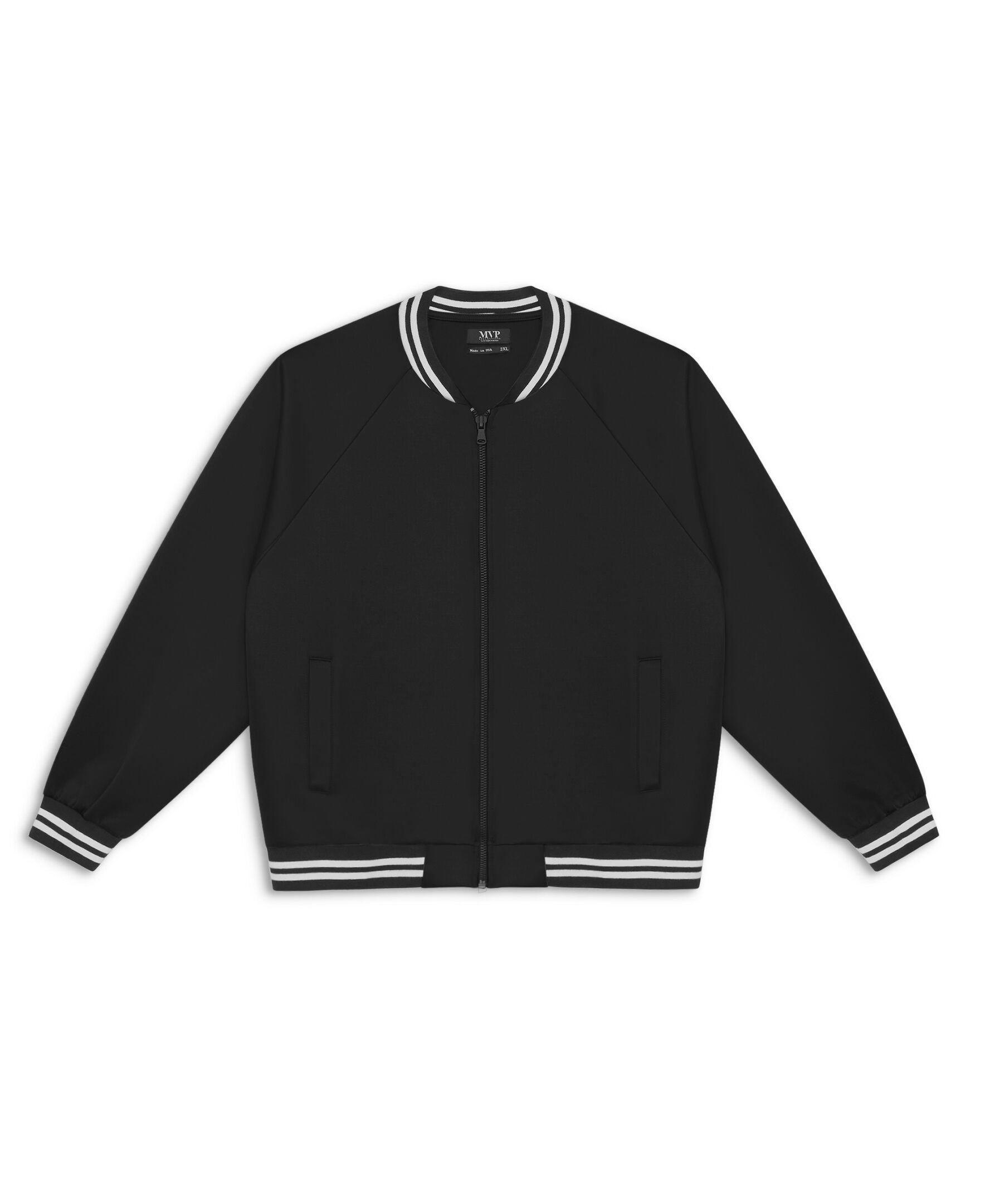 Striped Bomber Jacket, , on-hover image number 1