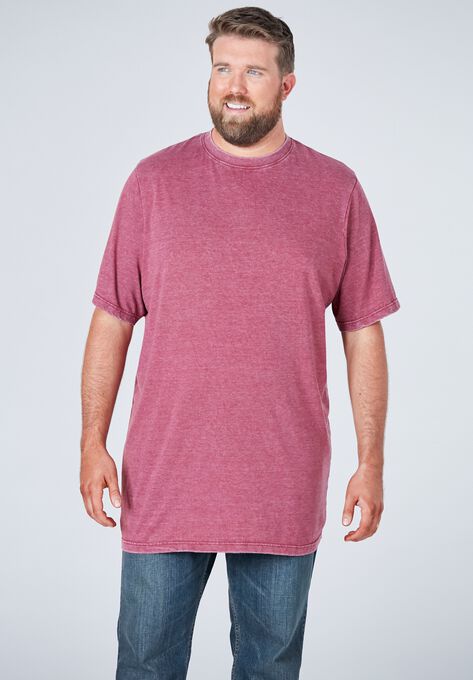 Longer-Length Short-Sleeve T-Shirt | Roaman's