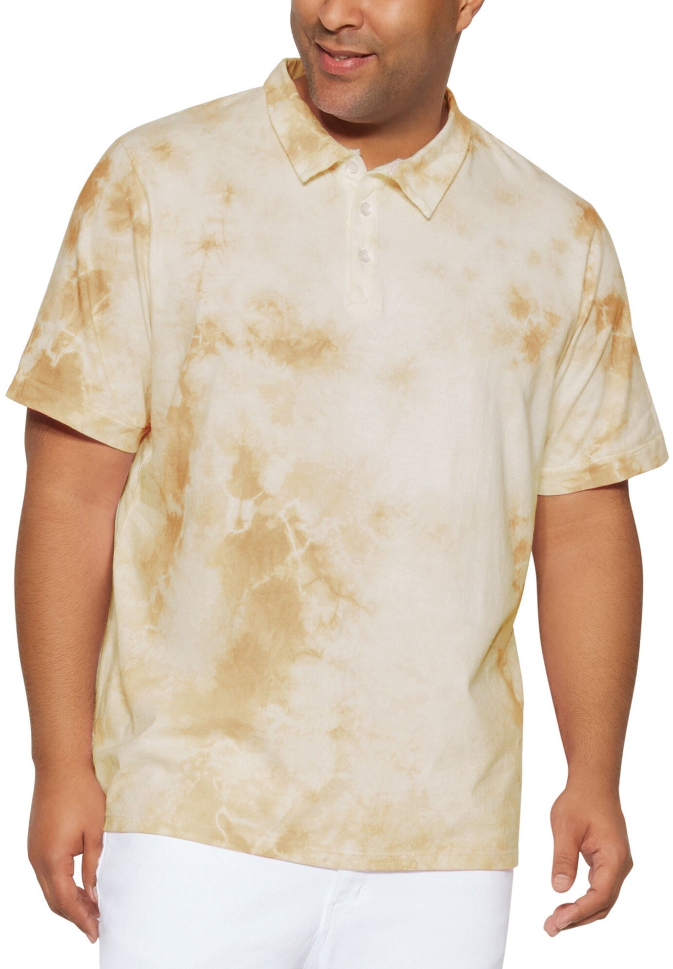 mens polo tie dye