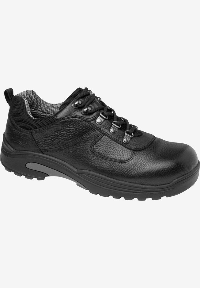 Drew Shoe Men's Trek WR SR Lightweight Hiking Boot - Nubuck Upper & Rubber Sole