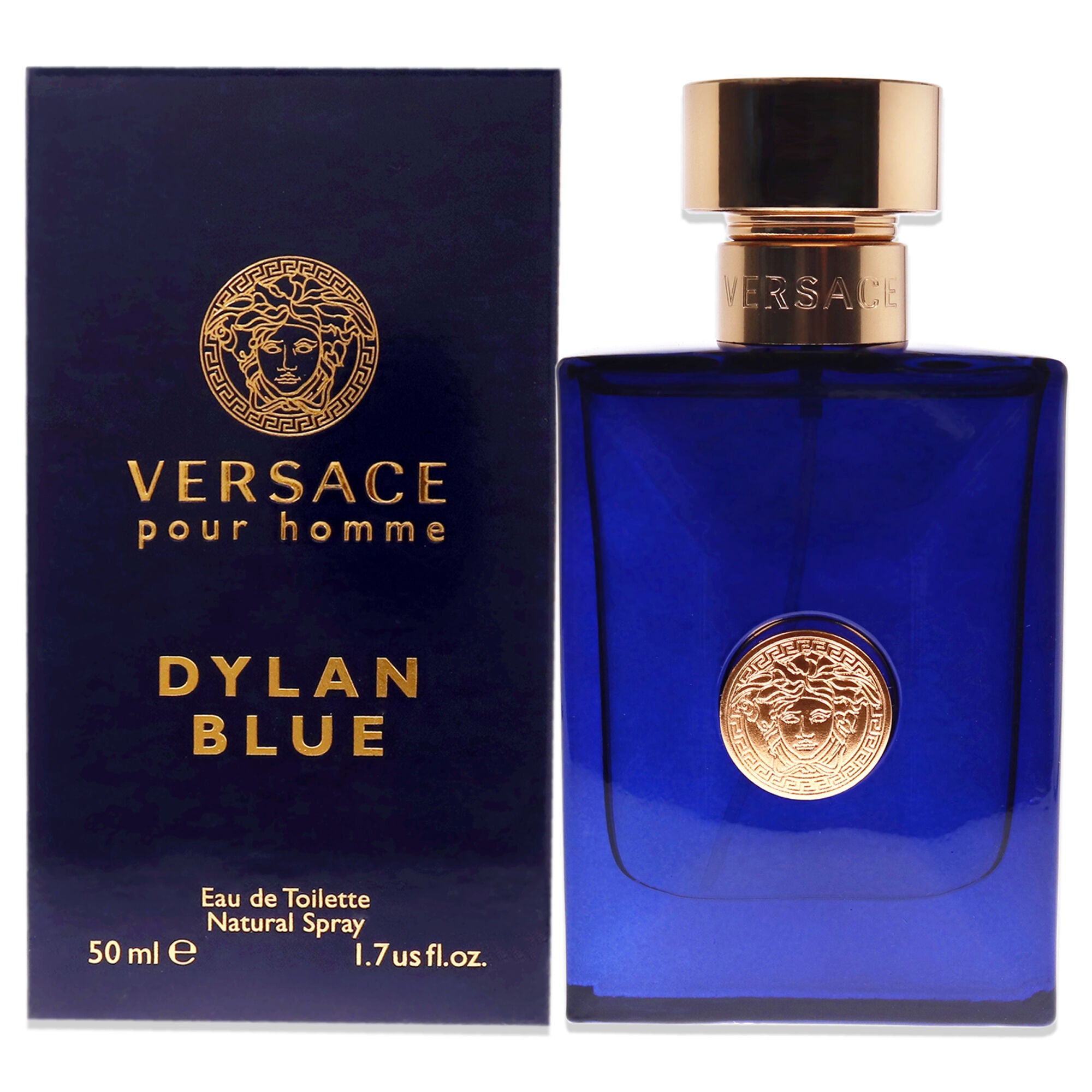 Dylan Blue by Versace for Men - 1.7 oz EDT Spray, See Description, hi-res image number 0