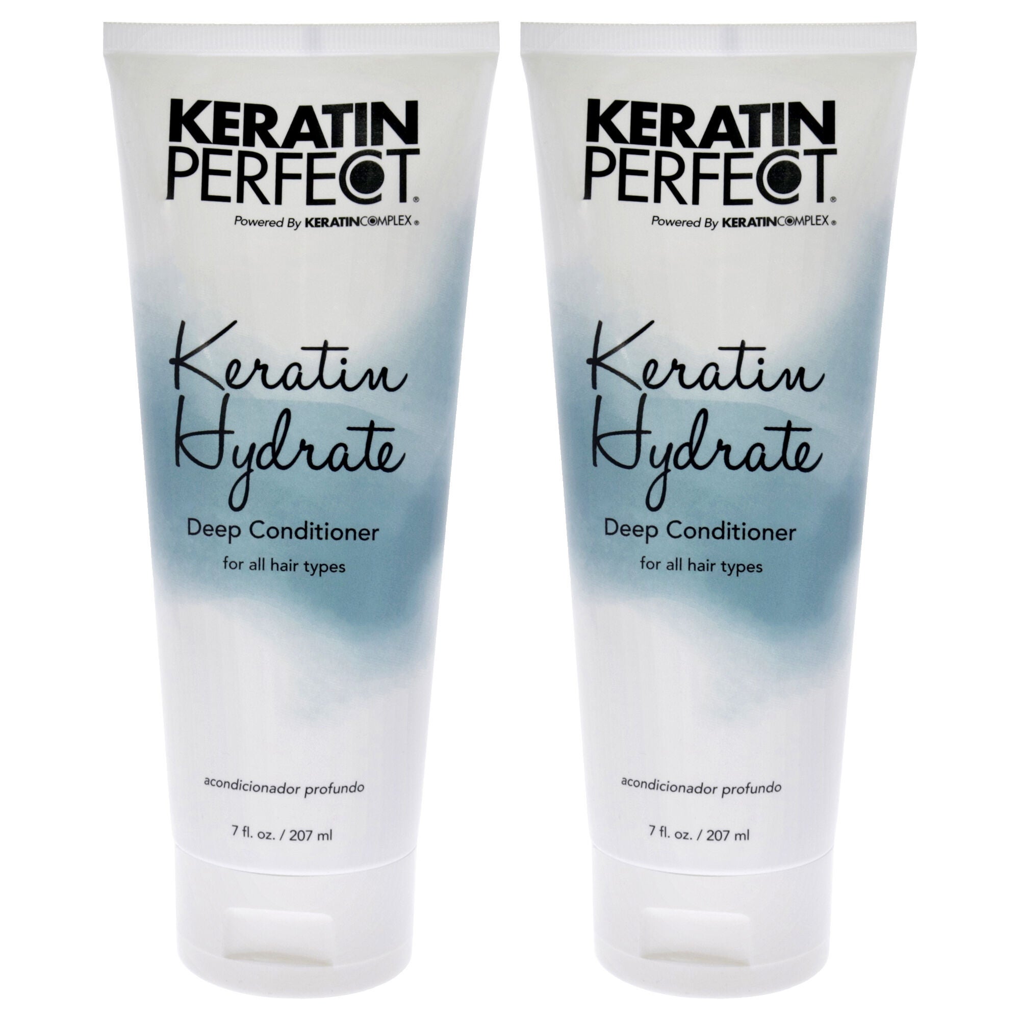 Keratin Hydrate Deep Conditioner by Keratin Perfect for Unisex - 7 oz Conditioner - Pack of 2, See Description, hi-res image number 0