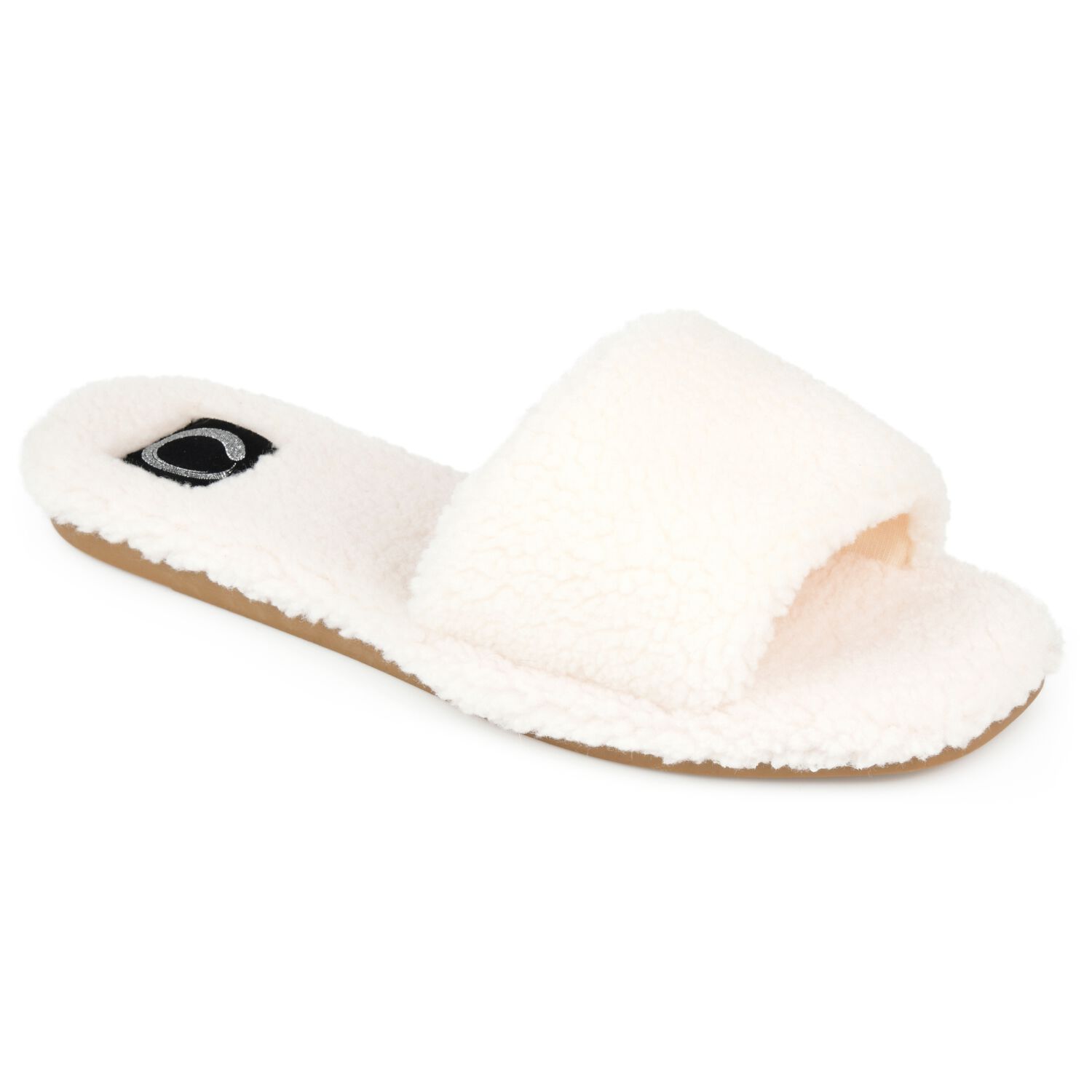 Women's alena faux hotsell fur cuff slippers
