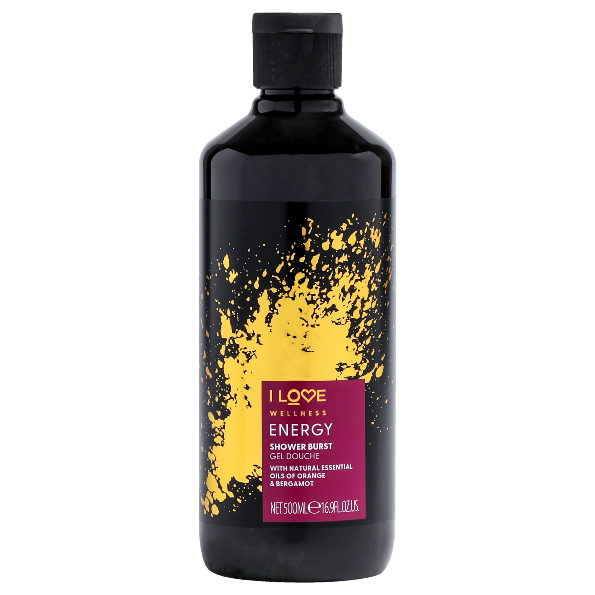 Wellness Shower Burst - Energy by I Love Cosmetics for Women - 16.9 oz Shower Gel, See Description, hi-res image number 0