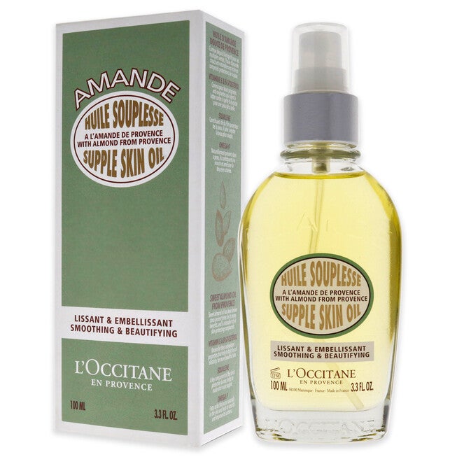 Almond Supple Skin Oil by LOccitane for Unisex - 3.4 oz Body Oil, , alternate image number 7