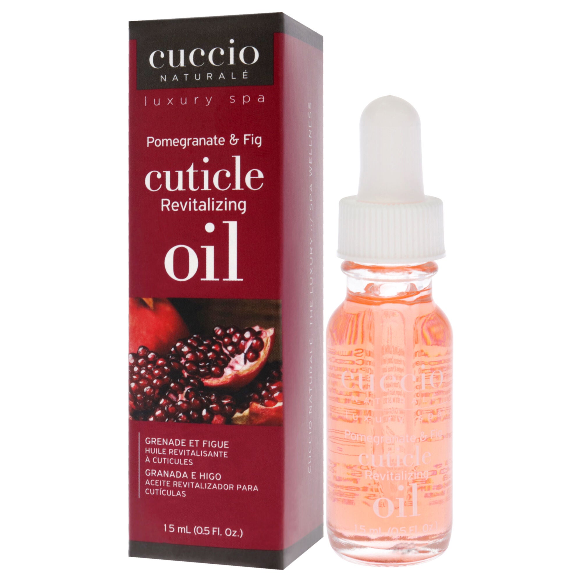 Cuticle Revitalizing Oil - Pomegranate and Fig by Cuccio Naturale for Unisex - 0.5 oz Oil, , alternate image number 7