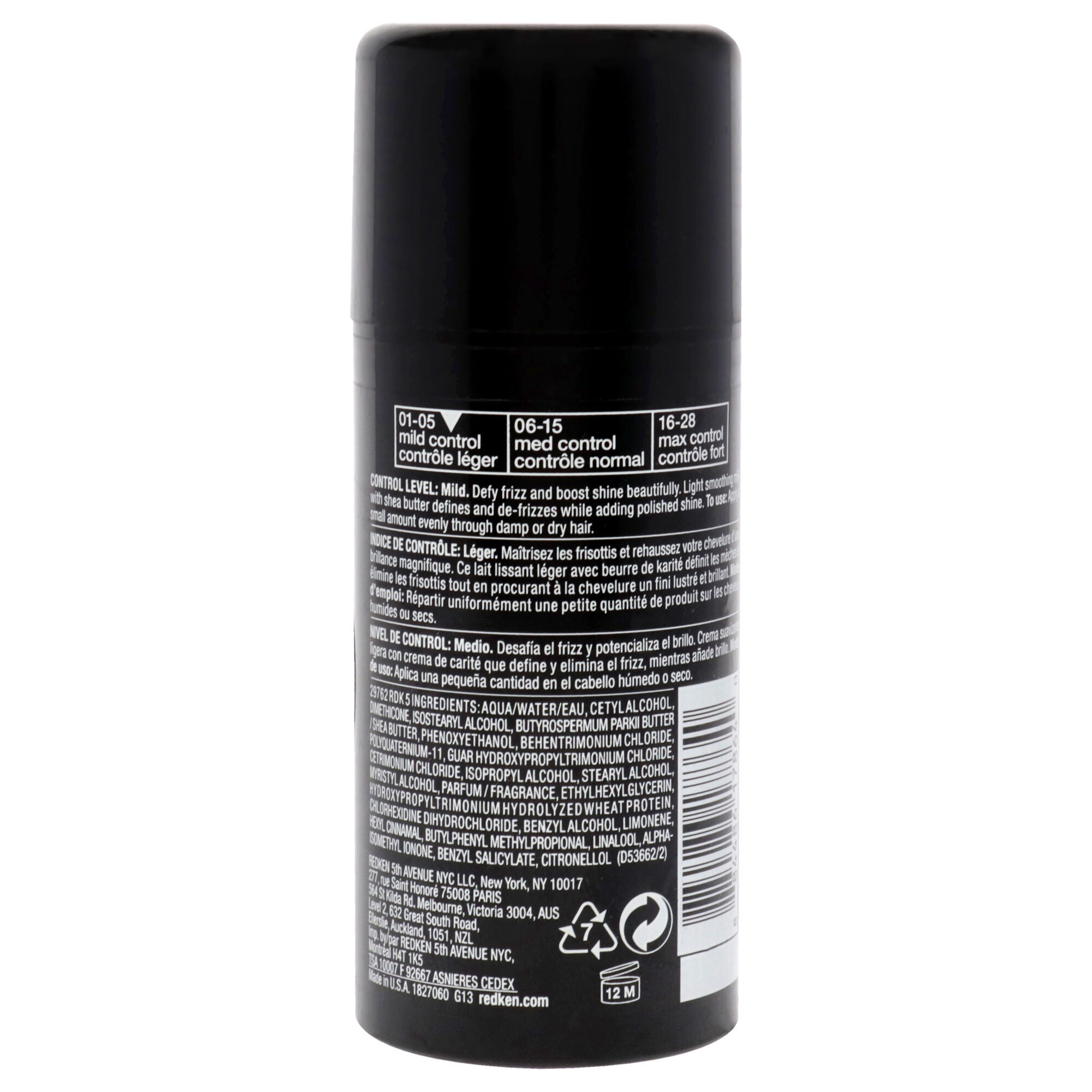 Outshine 01 Anti-Frizz Polishing Milk by Redken for Unisex - 3.4 oz Milk, See Description, alternate image number 2