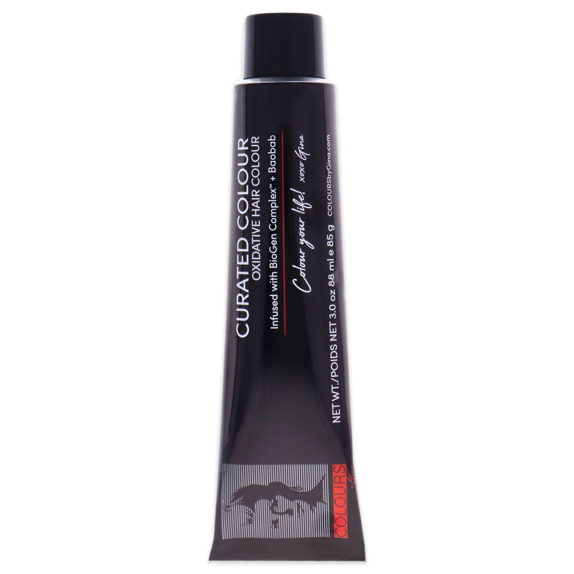 Curated Colour - 2.0-2N Darkest Natural Brown by Colours By Gina for Unisex - 3 oz Hair Color, , alternate image number 6