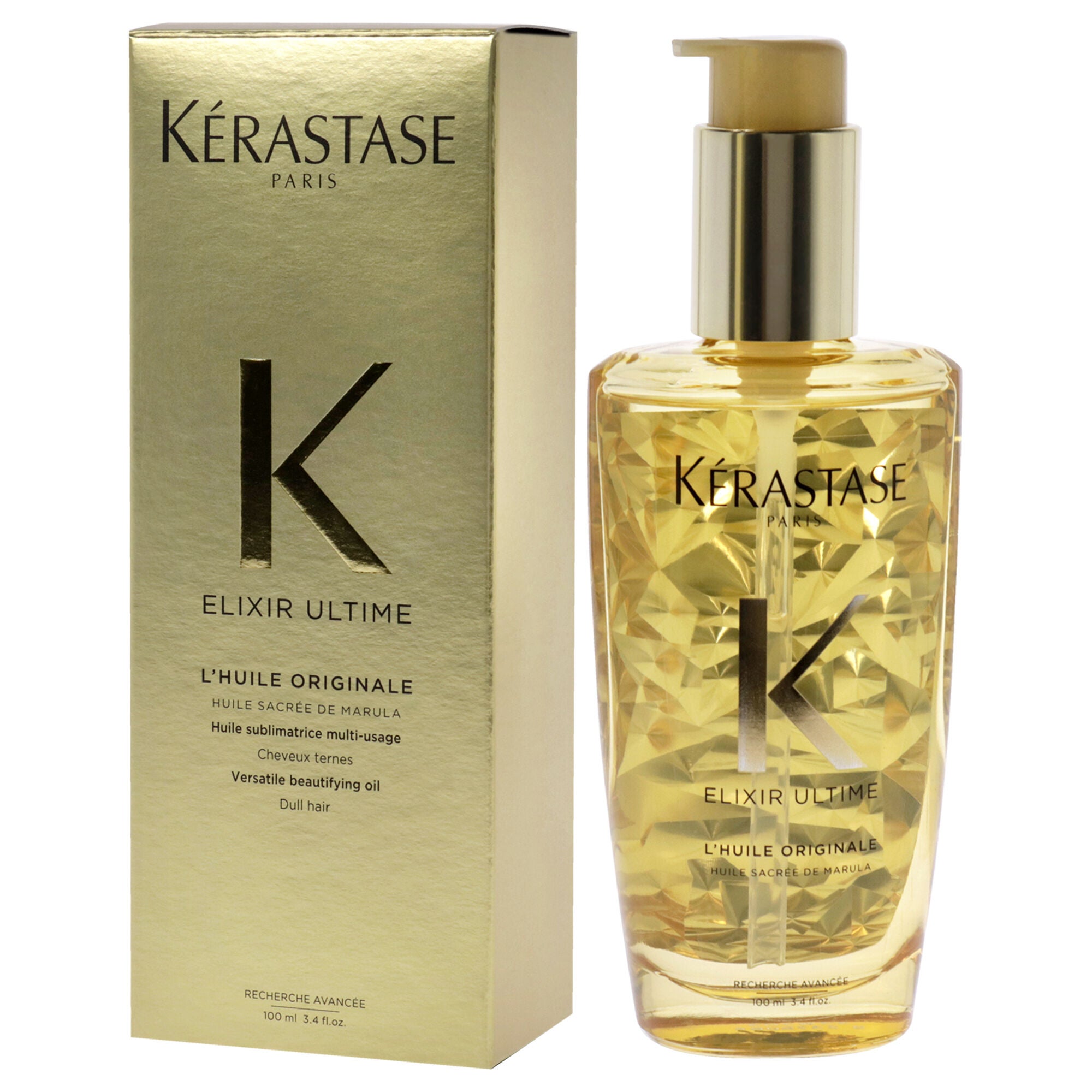Elixir Ultime Versatile Beautifying Oil by Kerastase for Unisex - 3.4 oz Oil, , alternate image number 8