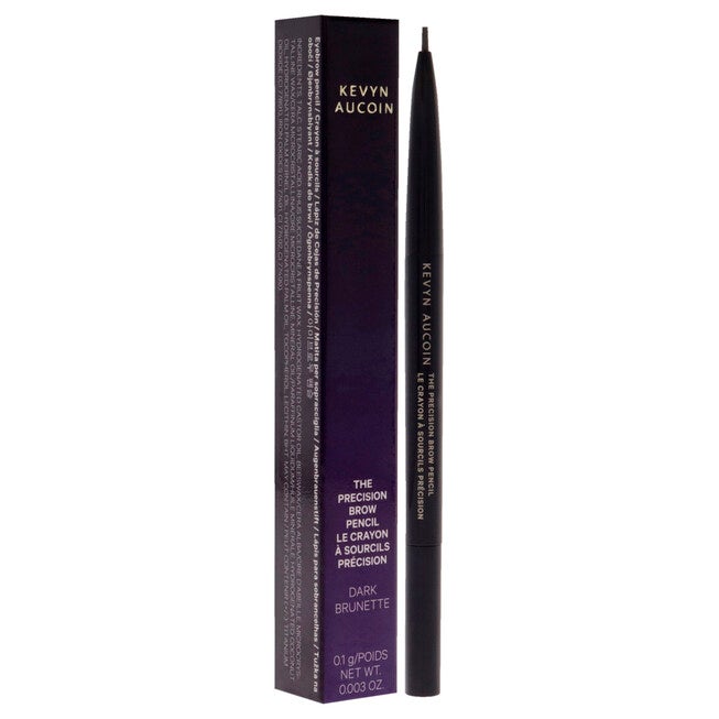 The Precision Brow Pencil - Dark Brunette by Kevyn Aucoin for Women - 0.003 oz Eyebrow Pencil, NA, alternate image number null