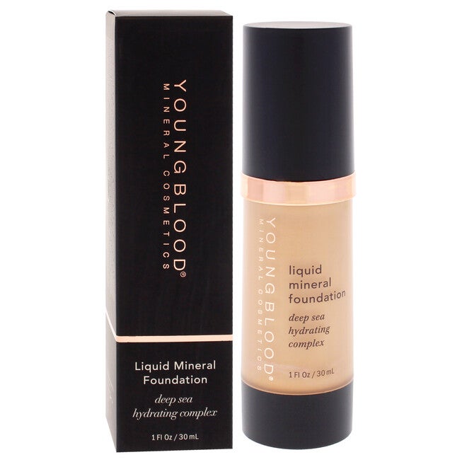 Liquid Mineral Foundation - Capri by Youngblood for Women - 1 oz Foundation, See Description, alternate image number 1