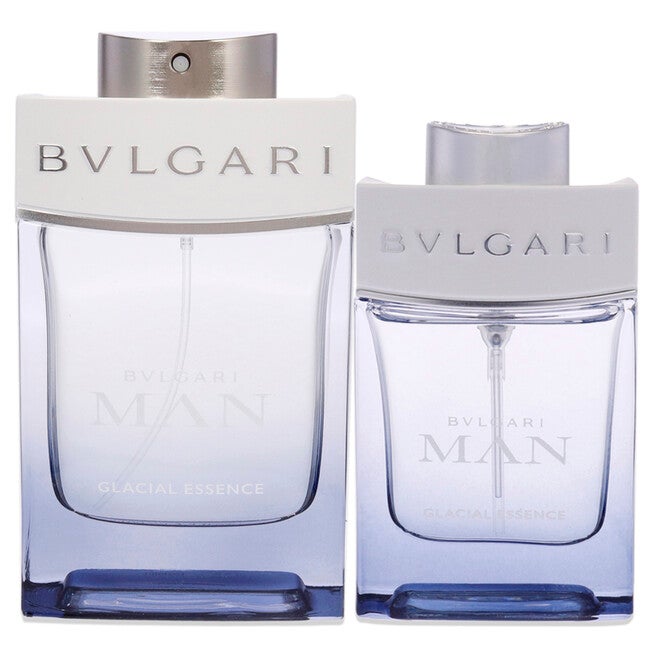 Bvlgari Man Glacial Essence by Bvlgari for Men - 2 Pc Gift Set 3.4oz EDP Spray, 0.5oz EDP Spray, , alternate image number null