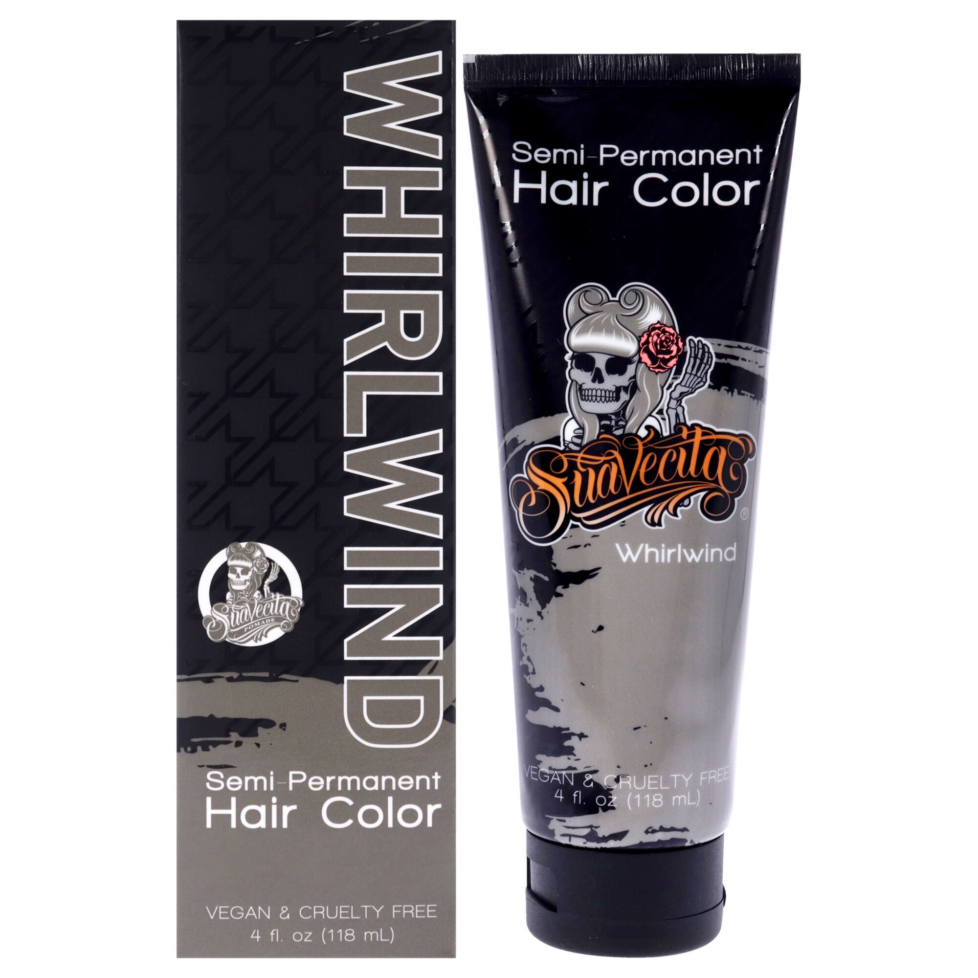 Semi-Permanent Hair Color - Whirlwind by Suavecito for Unisex - 4 oz ...