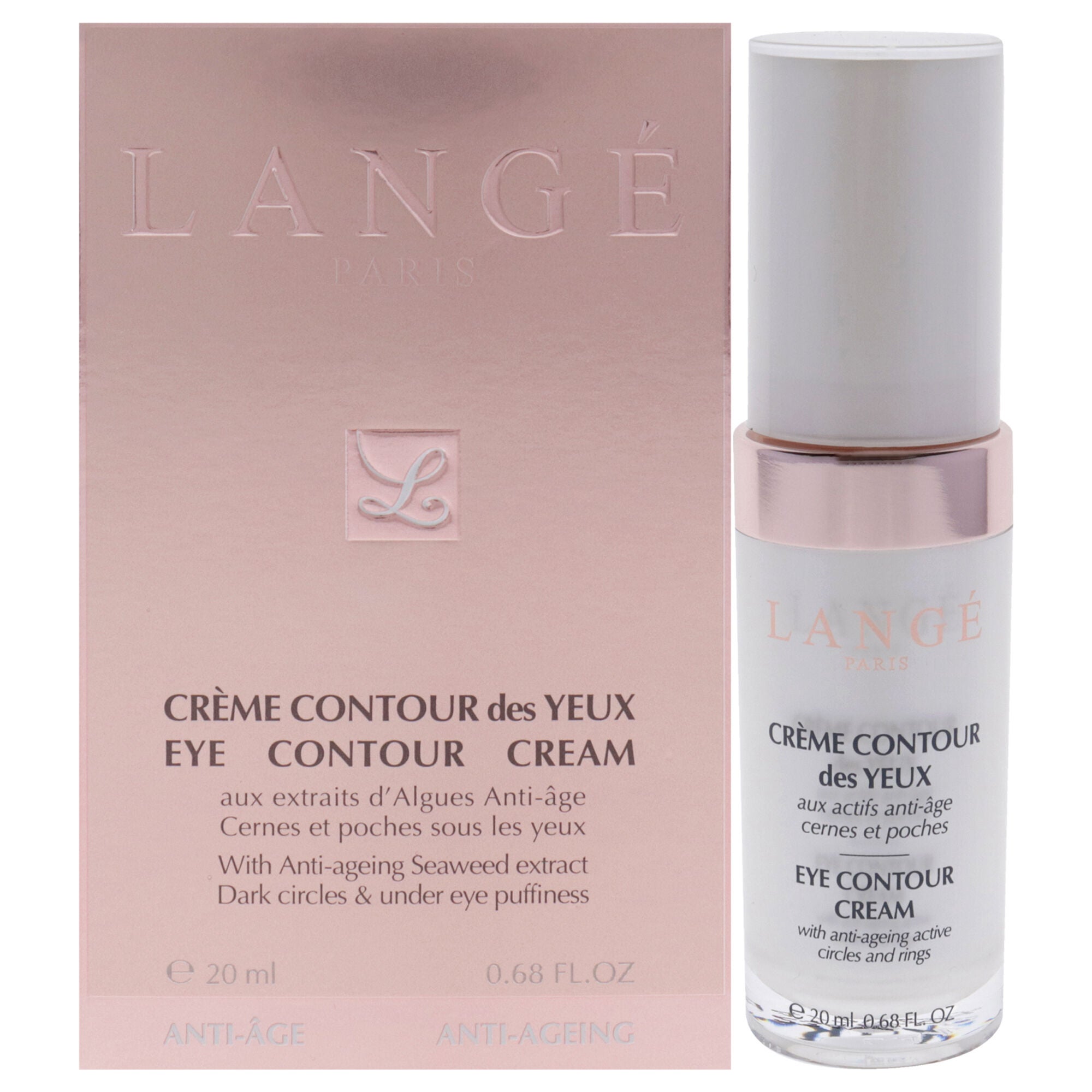 Botanical Eye Contour Cream by Lange for Unisex - 0.68 oz Cream, See Description, hi-res image number 0