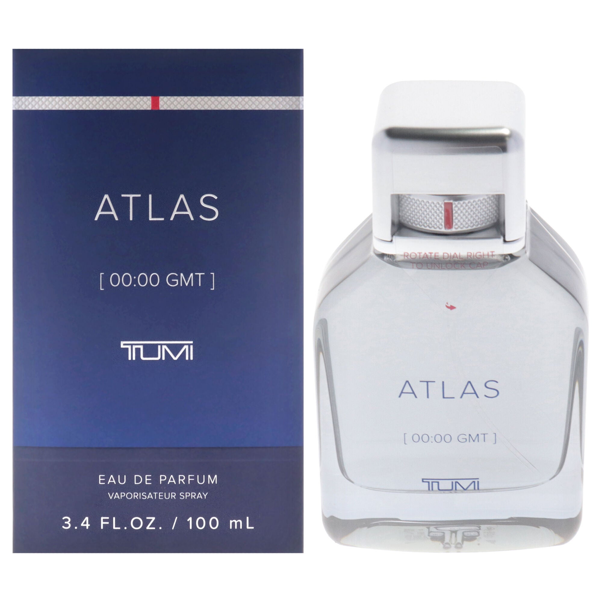 Atlas by Tumi for Men - 3.4 oz EDP Spray, Clear, hi-res image number 0