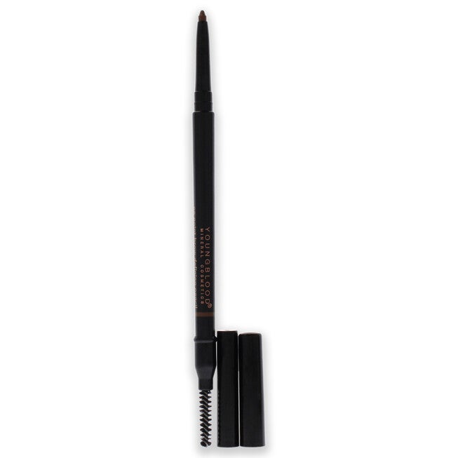 On Point Brow Defining Pencil - Soft Brown by Youngblood for Women - 0.012 oz Eyebrow Pencil, See Description, alternate image number 4