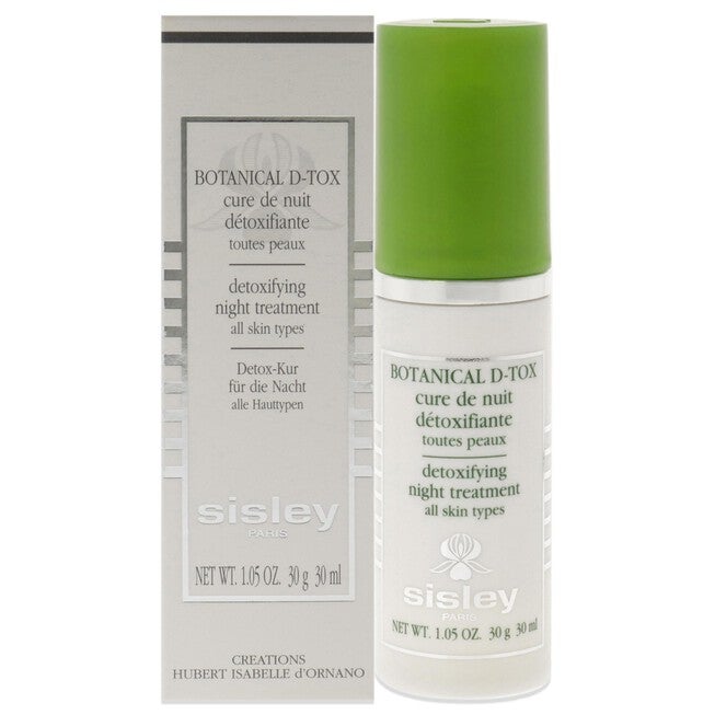 Botanical D-Tox Detoxifying Night Treatment by Sisley for Unisex - 1.05 oz Treatment, NA, hi-res image number null