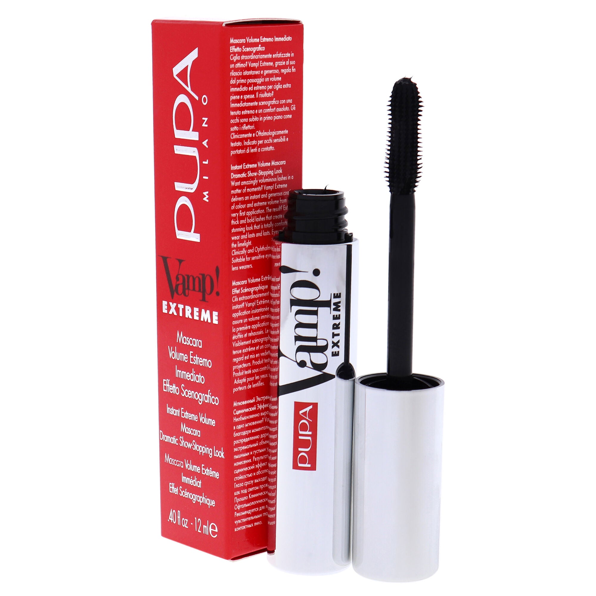 Vamp! Extreme Mascara - 010 Extra Black by Pupa Milano for Women - 0.4 oz Mascara, See Description, alternate image number 3