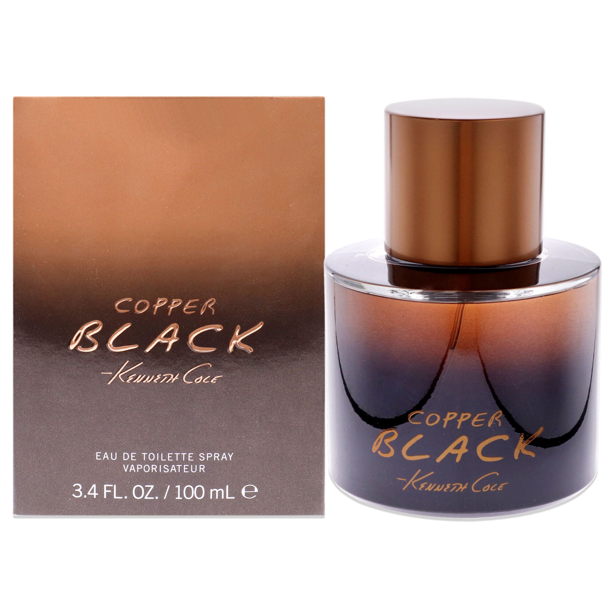 Cooper Black by Kenneth Cole for Men - 3.4 oz EDT Spray, See Description, hi-res image number 0