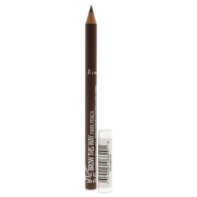 Brow This Way Fiber Pencil - 022 Medium by Rimmel London for Women - 0.038 oz Eyebrow Pencil, See Description, alternate image number 1
