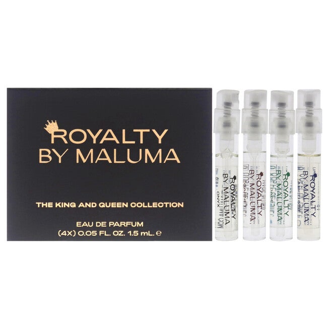 The King and Queen Collection by Royalty By Maluma for Unisex - 4 Pc Gift Set, NA, hi-res image number null
