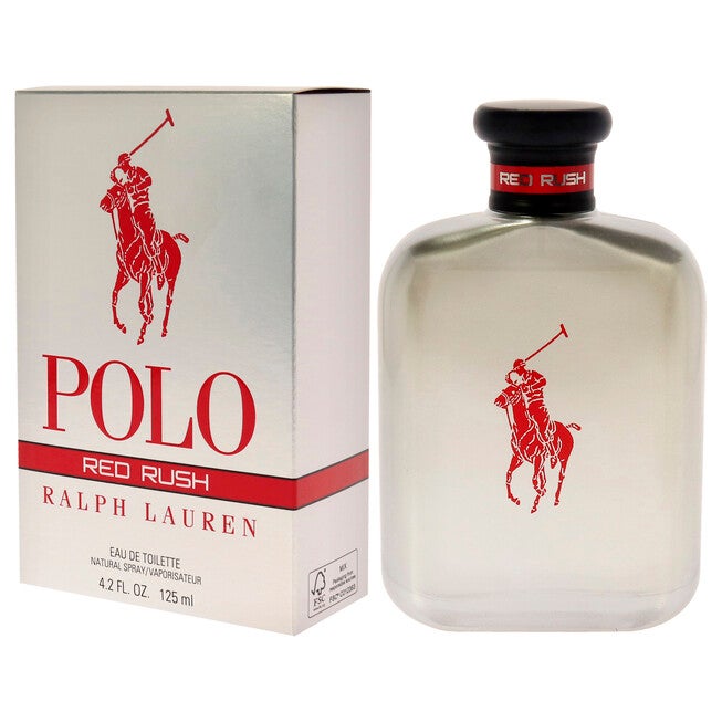 Polo Red Rush by Ralph Lauren for Men - 4.2 oz EDT Spray, See Description, alternate image number 3