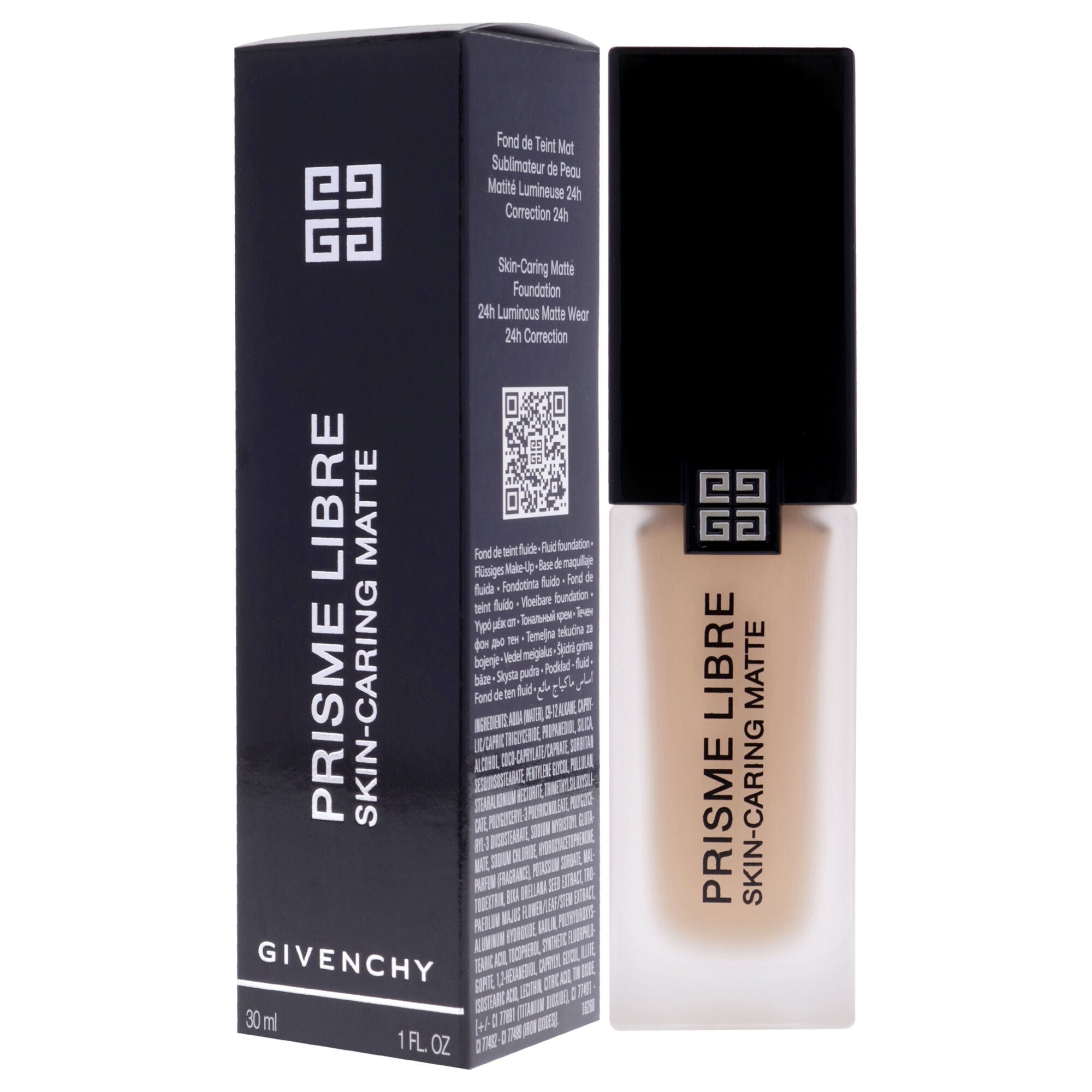 Prisme Libre Skin-Caring Matte Foundation - 4-N280 by Givenchy for Women - 1 oz Foundation, , alternate image number 7