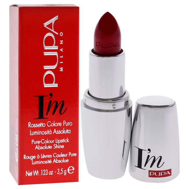 I Am Pure-Colour Lipstick - 306 Red Pop by Pupa Milano for Women - 0.123 oz Lipstick, , alternate image number null
