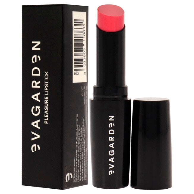 Pleasure Lipstick - 663 Camelia Rose by Evagarden for Women - 0.10 oz Lipstick, , alternate image number null